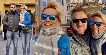 Roześmiana Anita Werner pozdrawia z wyjazdu z ukochanym. Słodziaki? (ZDJĘCIA)