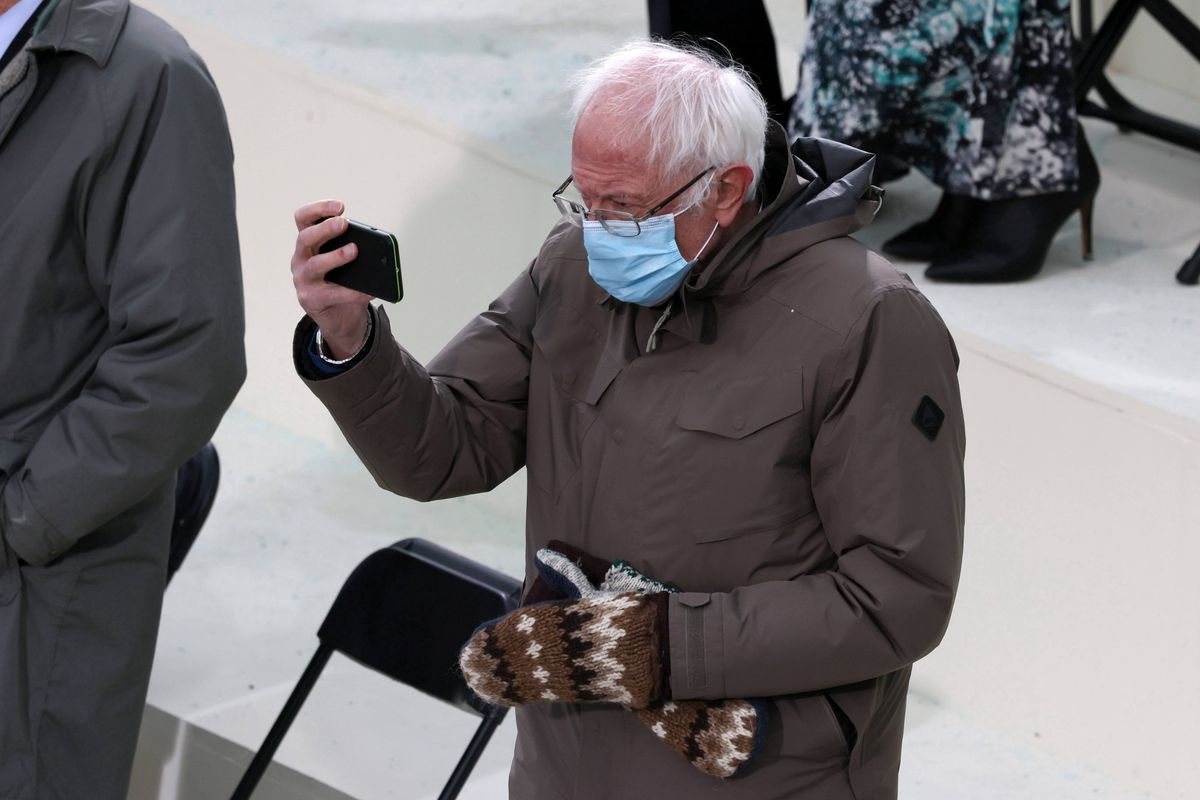 Zaprzysiężenie Bidena. Berne Sanders gwiazdą inauguracji