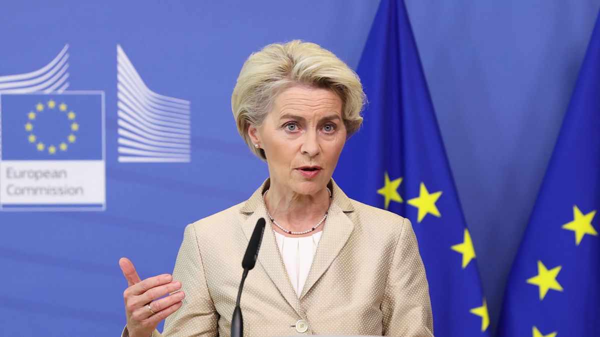 Na zdjęciu przewodnicząca KE Ursula von der Leyen