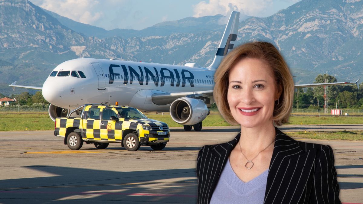 Christine Rovelli w liniach Finnair odpowiada m.in. za siatkę po