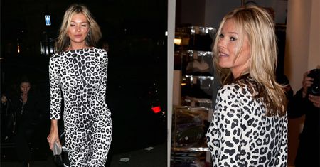 Kate Moss cała w cętki... PASUJE JEJ?