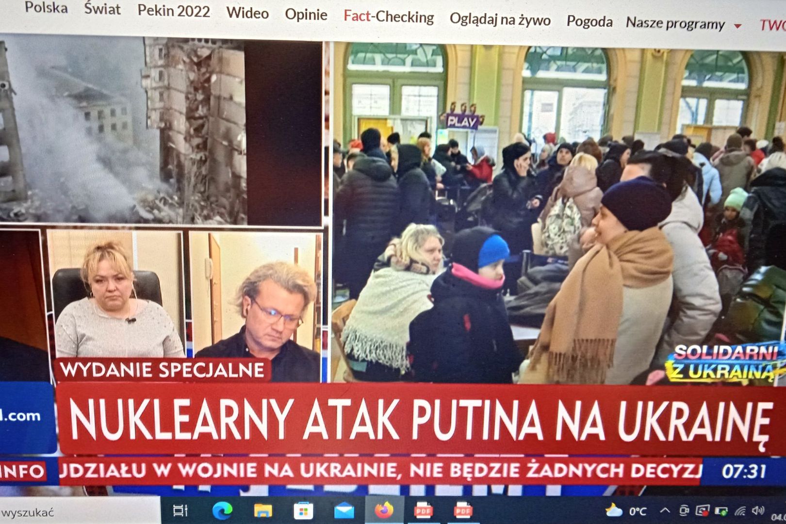 Widzowie TVP Info łapali się za głowy. Skandaliczny pasek u dołu ekranu