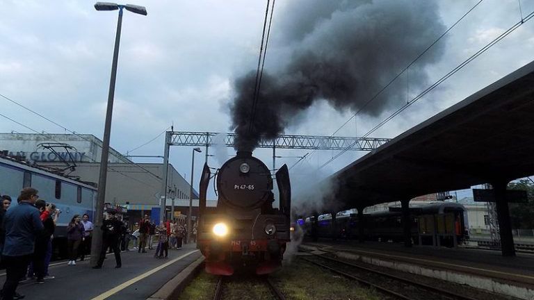 Pociągiem dotarł do Poznania. Kiedy wysiadł z pociągu na dworcu, jego mama od razu go poznała