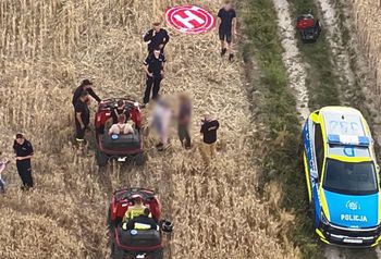 3,5-latek zaginął w lesie. Odnalazł go policjant