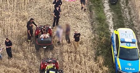 3,5-latek zaginął w lesie. Odnalazł go policjant