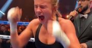 Obnażyła się na ringu po wygranej z Polką. Wszystko na oczach kamer