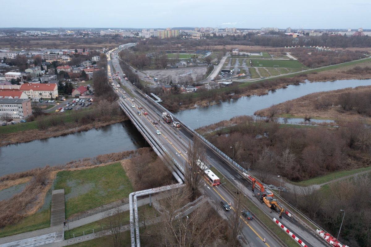 Wielkopolskie: Pierwszy dzień z zamkniętym mostem