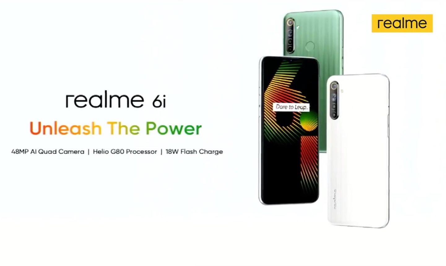 Realme 6i oficjalnie. To tani smartfon, który może imponować baterią 4
