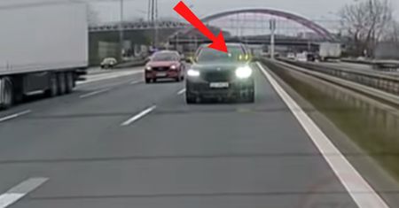 "Długie to za mało". Kierowca bmw nagrany na A4