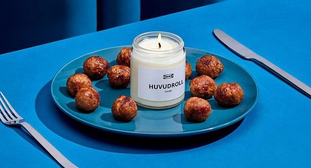 IKEA sprzedaje świece o zapachu klopsików