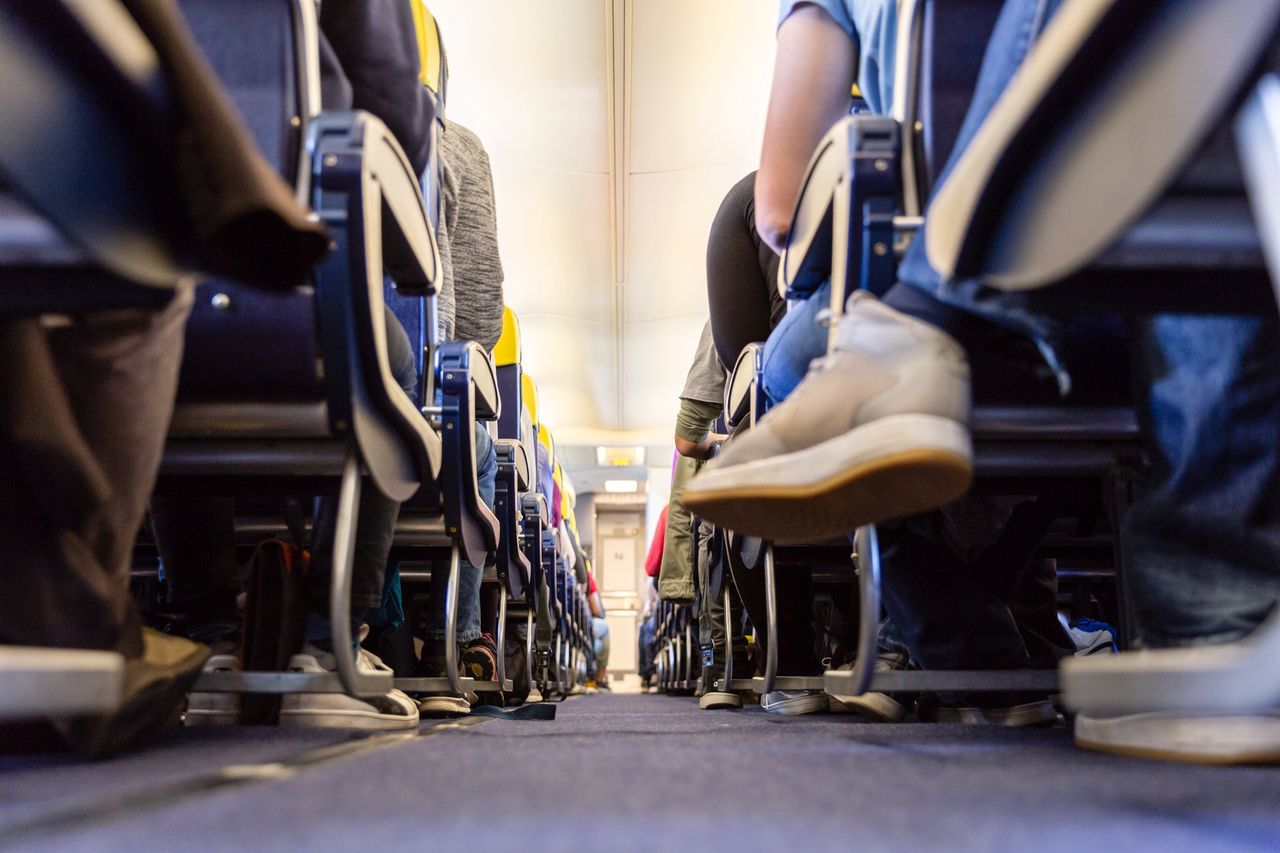 Flight attendant cautions: Avoid high heels and dark socks on flights
