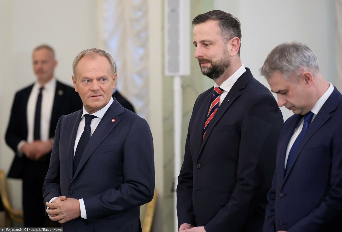 Na zdjęciu m.in. premier Donald Tusk i minister obrony Władysław Kosiniak-Kamysz