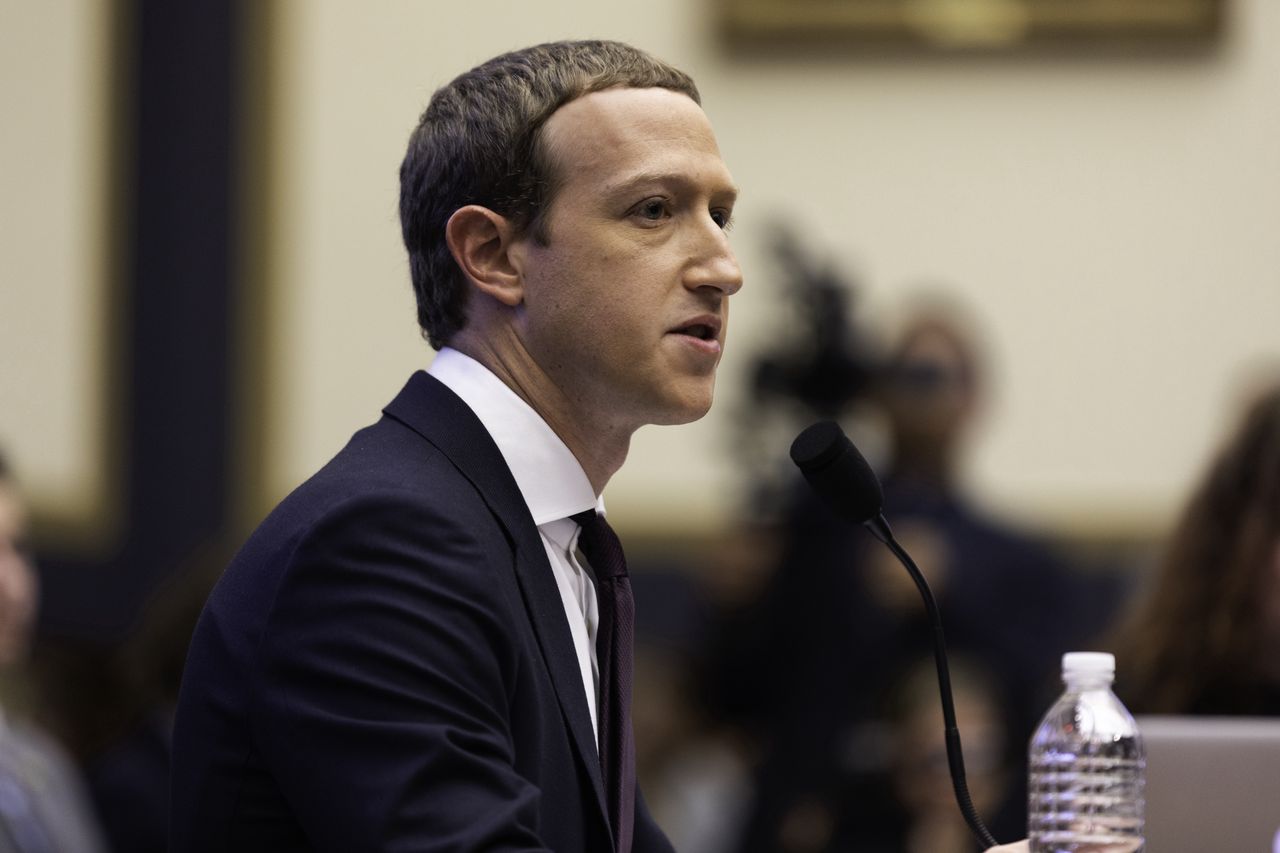 The Facebook CEO, Mark Zuckerberg