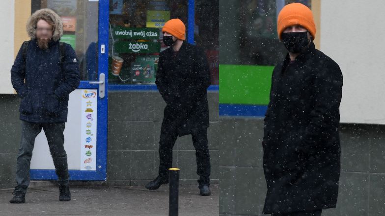 Tak wyglądała wizyta Antka Królikowskiego na komendzie