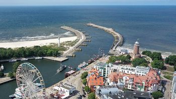 Pogoda w Kołobrzegu. Prognoza na poniedziałek 8 grudnia. Do 10°C i przelotny deszcz