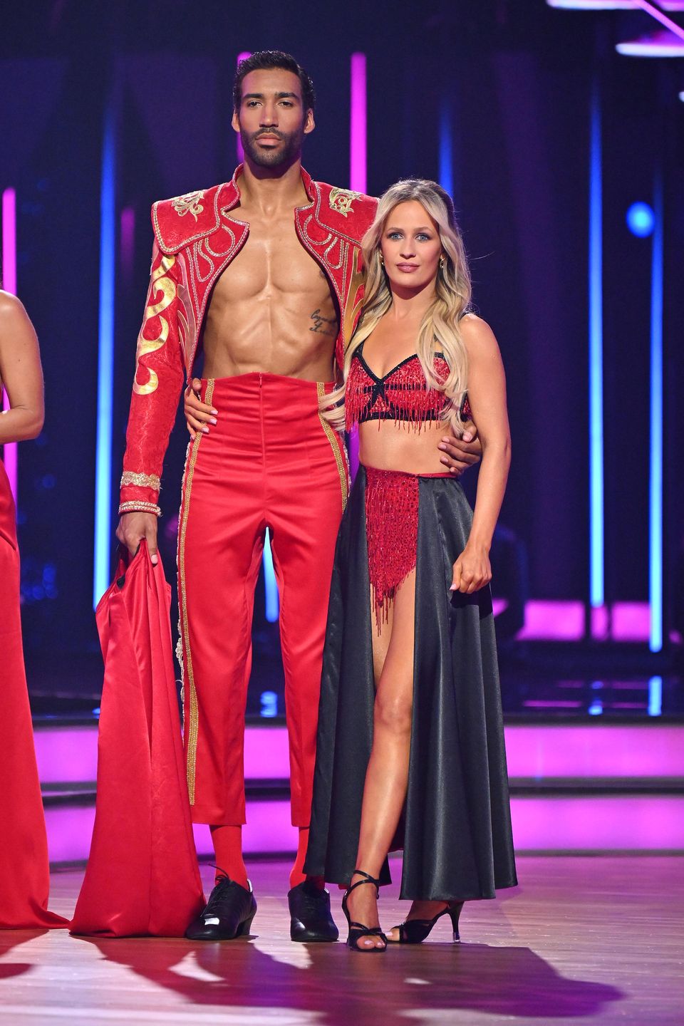 Gamou Fall i Magdalena Tarnowska