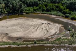 Tak źle jeszcze nie było. Poziom wody spadł do 15 centymetrów