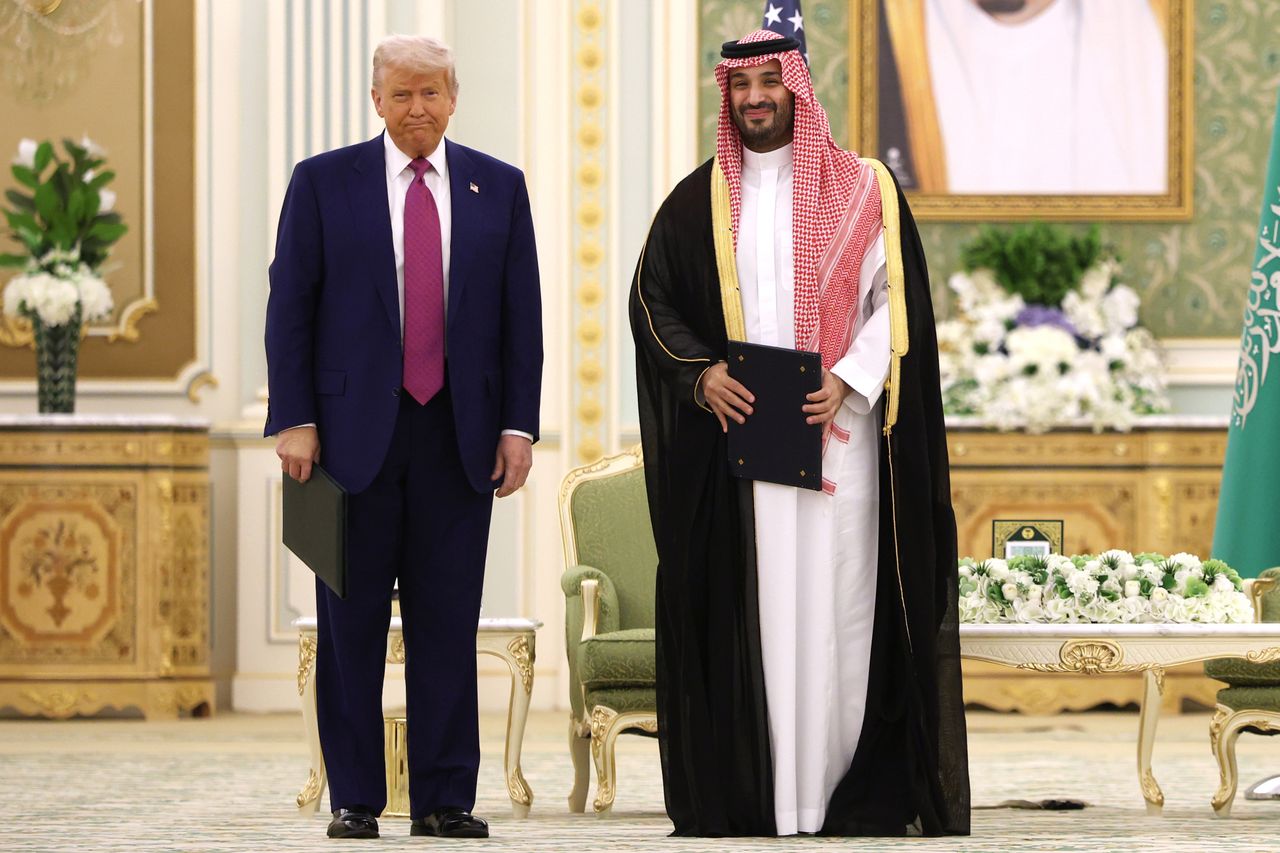Trump's Saudi visit: Mobile McDonald's and billion-dollar deals