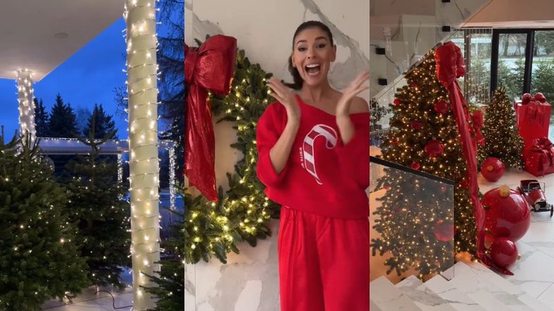 Klaudia Halejcio odsłoniła kolejne zakątki udekorowanej willi