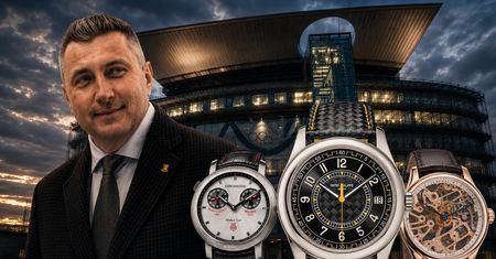 Wszystkie zegarki Piesiewicza. Oto z czym był widywany