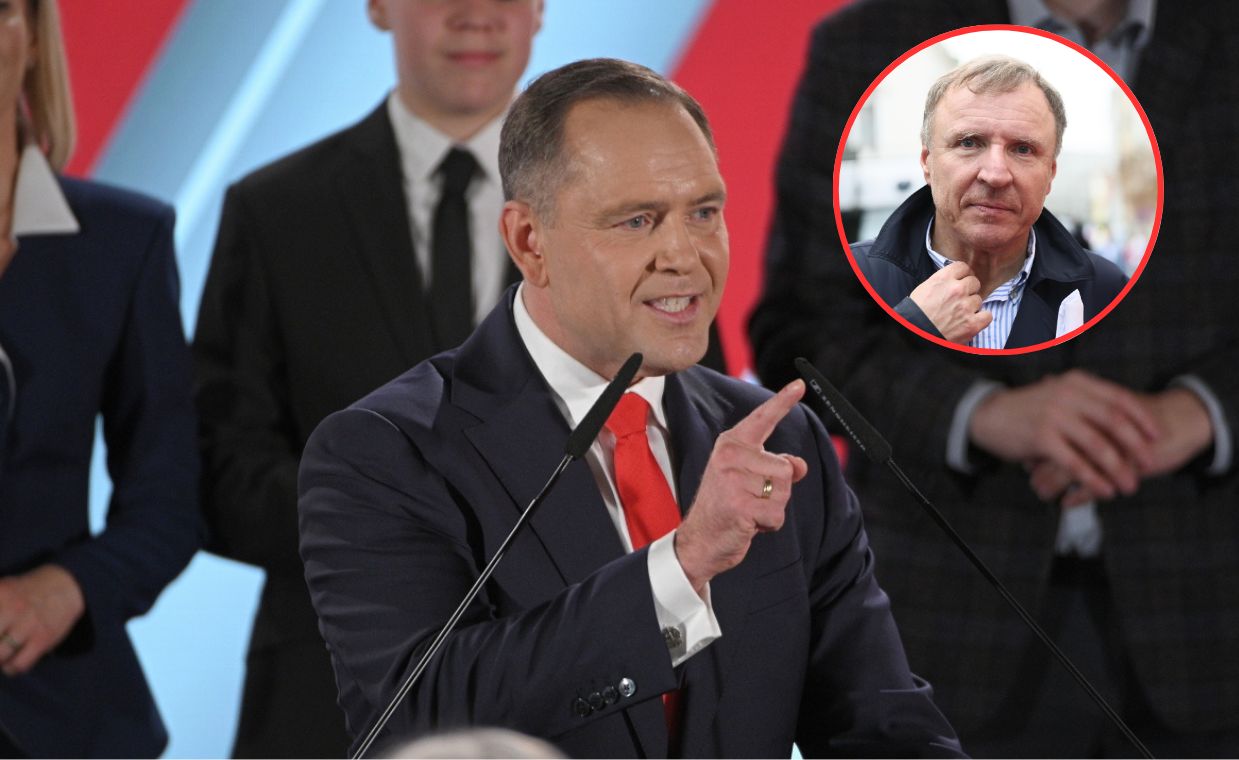 Kurski był w sztabie PiS-u. Wcześniej Nawrocki ostro komentował jego słowa
