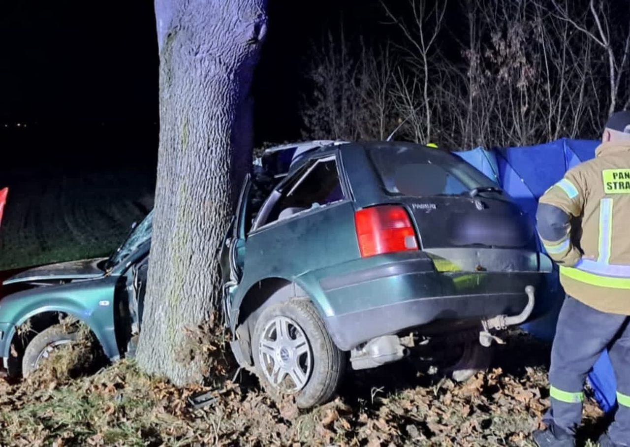 Tragiczny wypadek w Sierskowoli. Zginęła 36-latka, dziecko w szpitalu