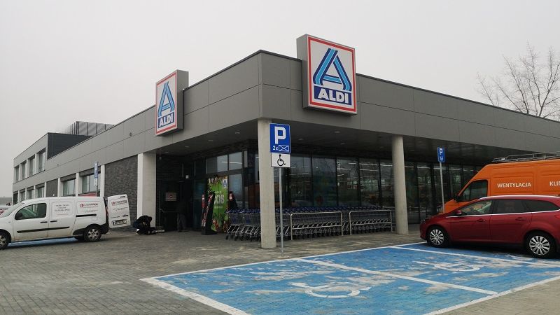 Sklep Aldi przy al. Spółdzielczości Pracy 68 w Lublinie