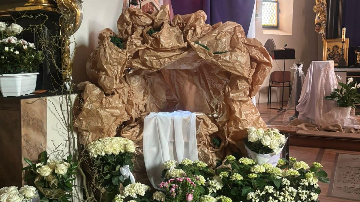 Kościół w Przecznie został udekorowany przez parafianki 