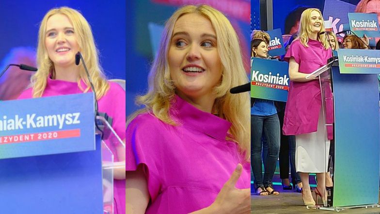 Paulina Kosiniak-Kamysz wspiera męża w Opolu