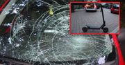 12-latek na hulajnodze elektrycznej uderzył w samochód. Kolejne takie zdarzenie