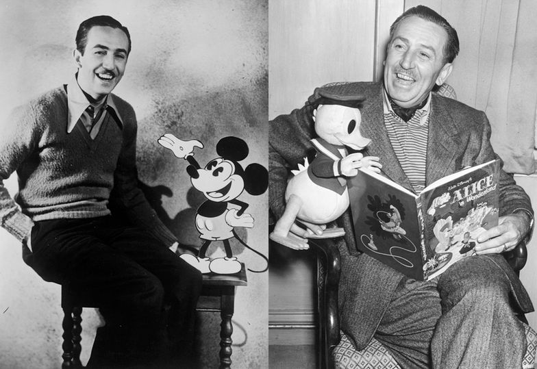 Pełne imię "Walta" to Walter Elias Disney, drugie imię dostał po ojcu