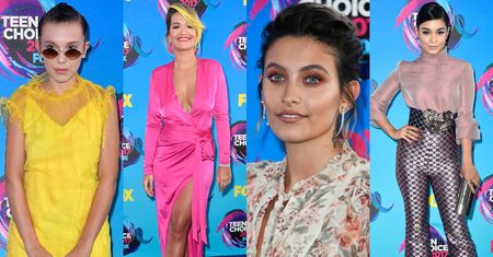 Idolki nastolatek na gali Teen Choice: Paris Jackson, Zendaya, Rita Ora... (ZDJĘCIA)