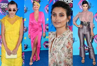 Idolki nastolatek na gali Teen Choice: Paris Jackson, Zendaya, Rita Ora... (ZDJĘCIA)