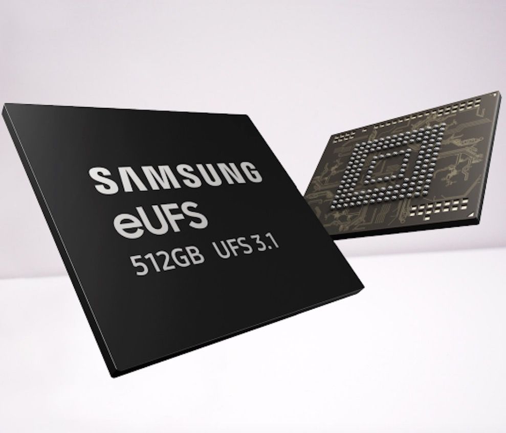 Samsung rozpoczyna produkcję superszybkich pamięci eUFS 3.1