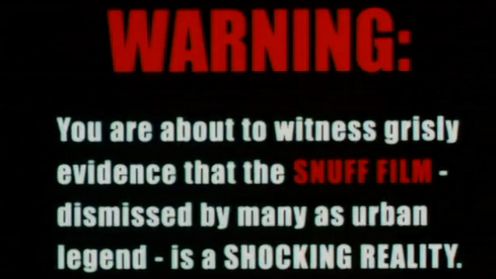 Chcielibyście zagrać w filmie snuff? 1