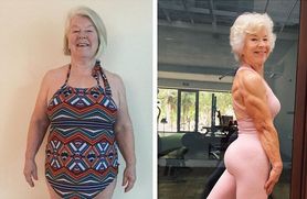 74-latka stała się ikoną fitnessu po tym, jak zrzuciła ponad 25 kg