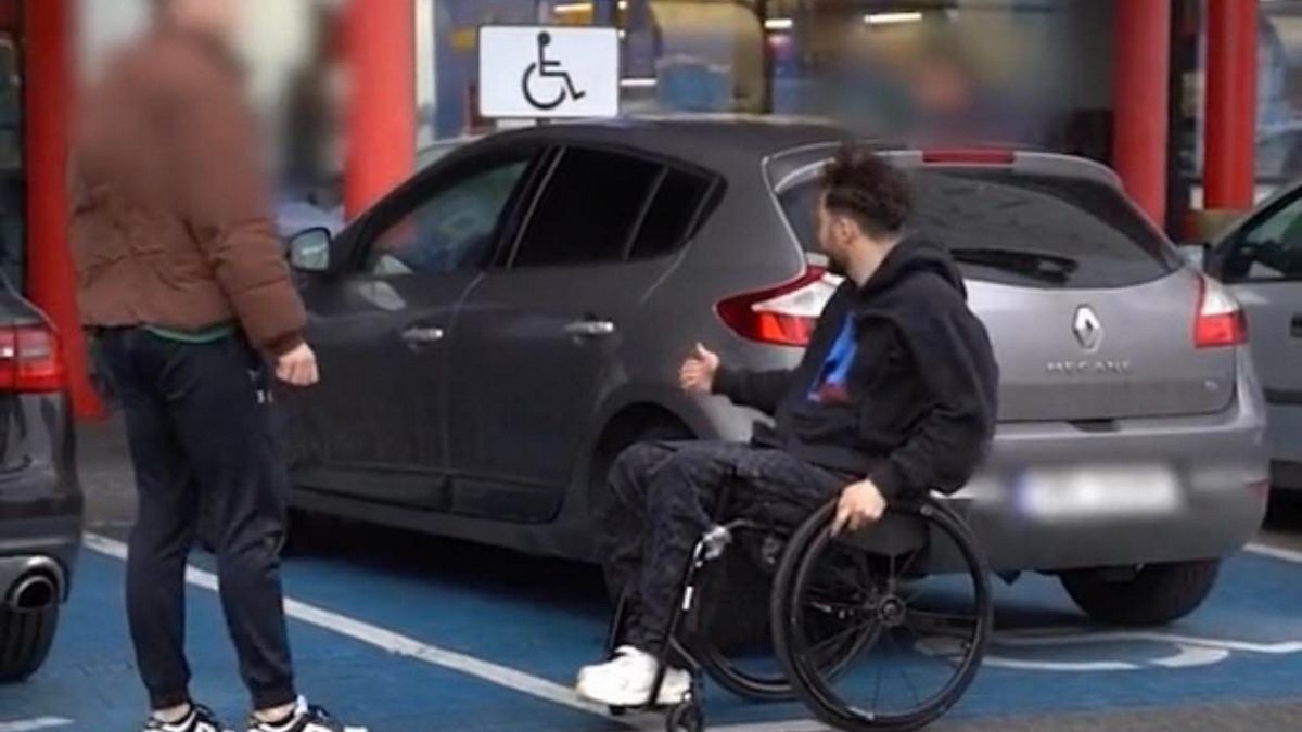 Łukasz Wala zwrócił kierowcy uwagę