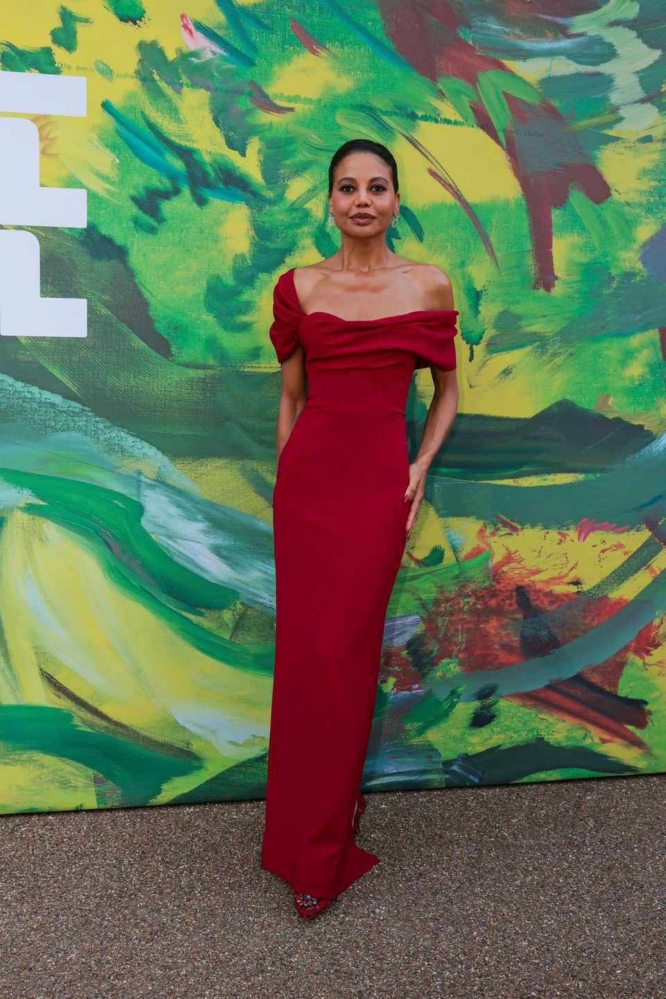 Emma Thynn, Marchioness of Bath at the Serpentine Summer Party Hosted by Salma Hayek held at Hyde Park on June 23, 2026 in London, England. (Photo by Jordan Chapman/WWD via Getty Images)