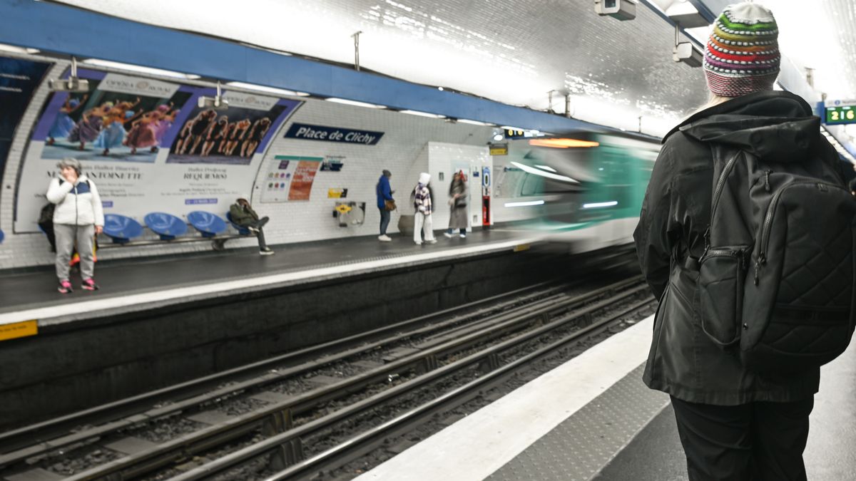 PARIS, FRANCE - DECEMBER 25:   
Place de Clichy metro station, on December 25, 2024, in Paris, France. (Photo by Artur Widak/NurPhoto via Getty Images)