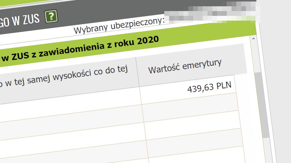 ZUS udostępnił właśnie symulację przyszłych emerytur 