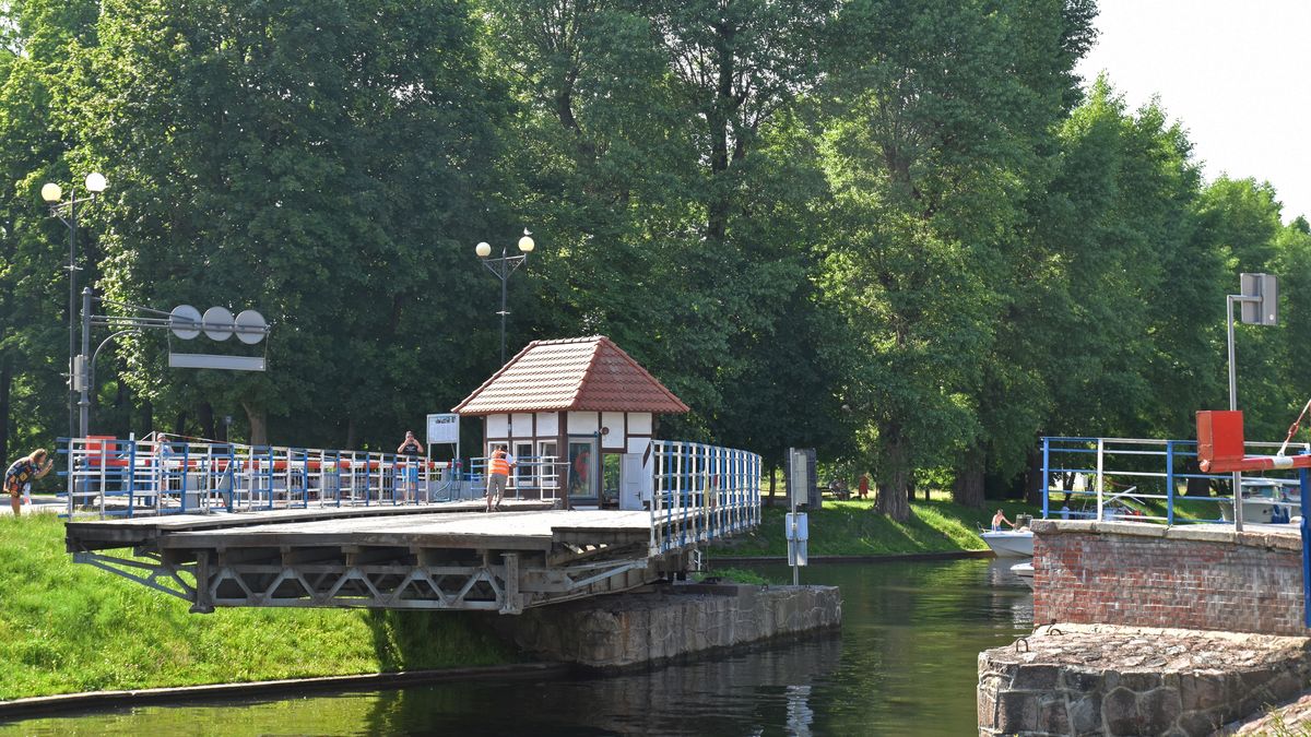 Most obrotowy to jedna z najciekawszych konstrukcji tego typu w 