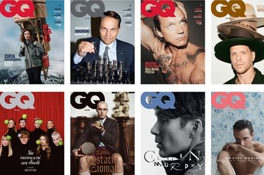 Trzy wyania "GQ Poland" miały łącznie osiem okładek
