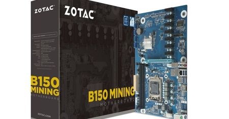 Zotac B150 Mining - niedroga płyta do koparek kryptowalut