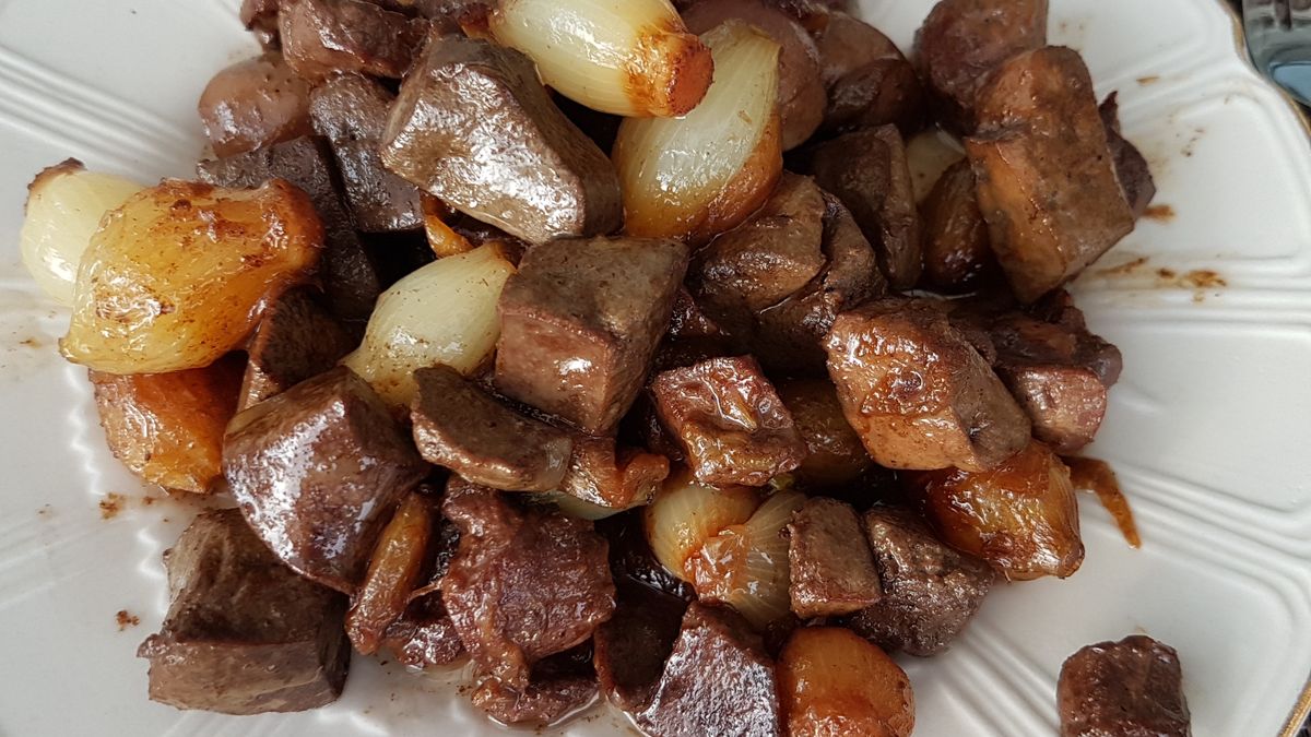 Gulasz z cielęcej śledziony