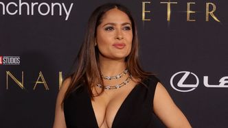 Olśniewająca Salma Hayek z 14-letnią córką pozuje w blasku fleszy na premierze w Hollywood (ZDJĘCIA)