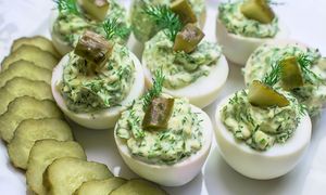 Prosty przepis na faszerowane jajka. Są tak pyszne, że nie czekam do Wielkanocy