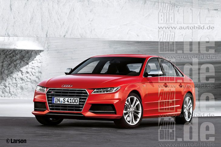 Wizualizacja Audi S4 (fot. autobild.de)
