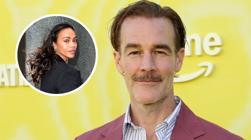 Zoe Saldana wsparła rodzinę Jamesa van der Beeka