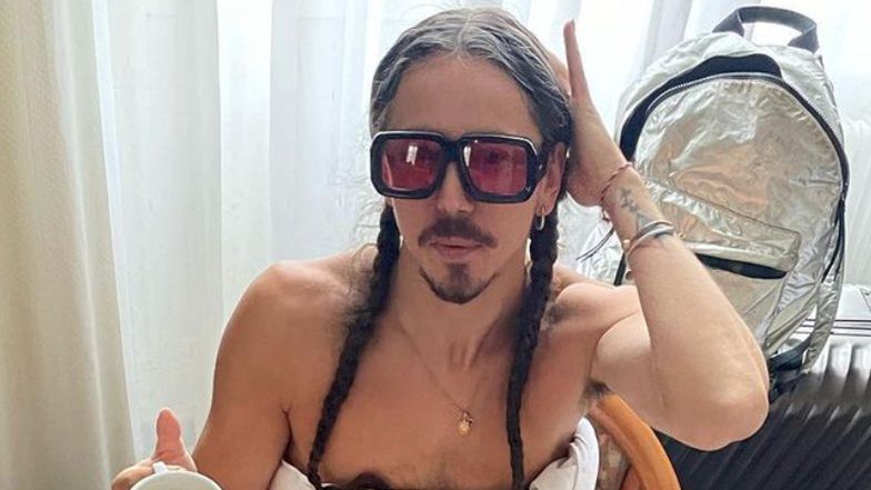 ODZIANY w samą kołdrę Michał Szpak świętuje 32. urodziny i zachęca do celebracji: "Bawcie się dobrze DUPECZKI" (ZDJĘCIA)