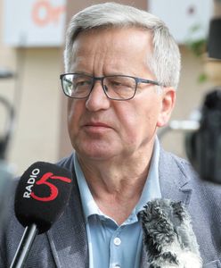 Komorowski: Zełenski pręży mięśnie, a niedźwiedź jeszcze żyw i hasa w lesie